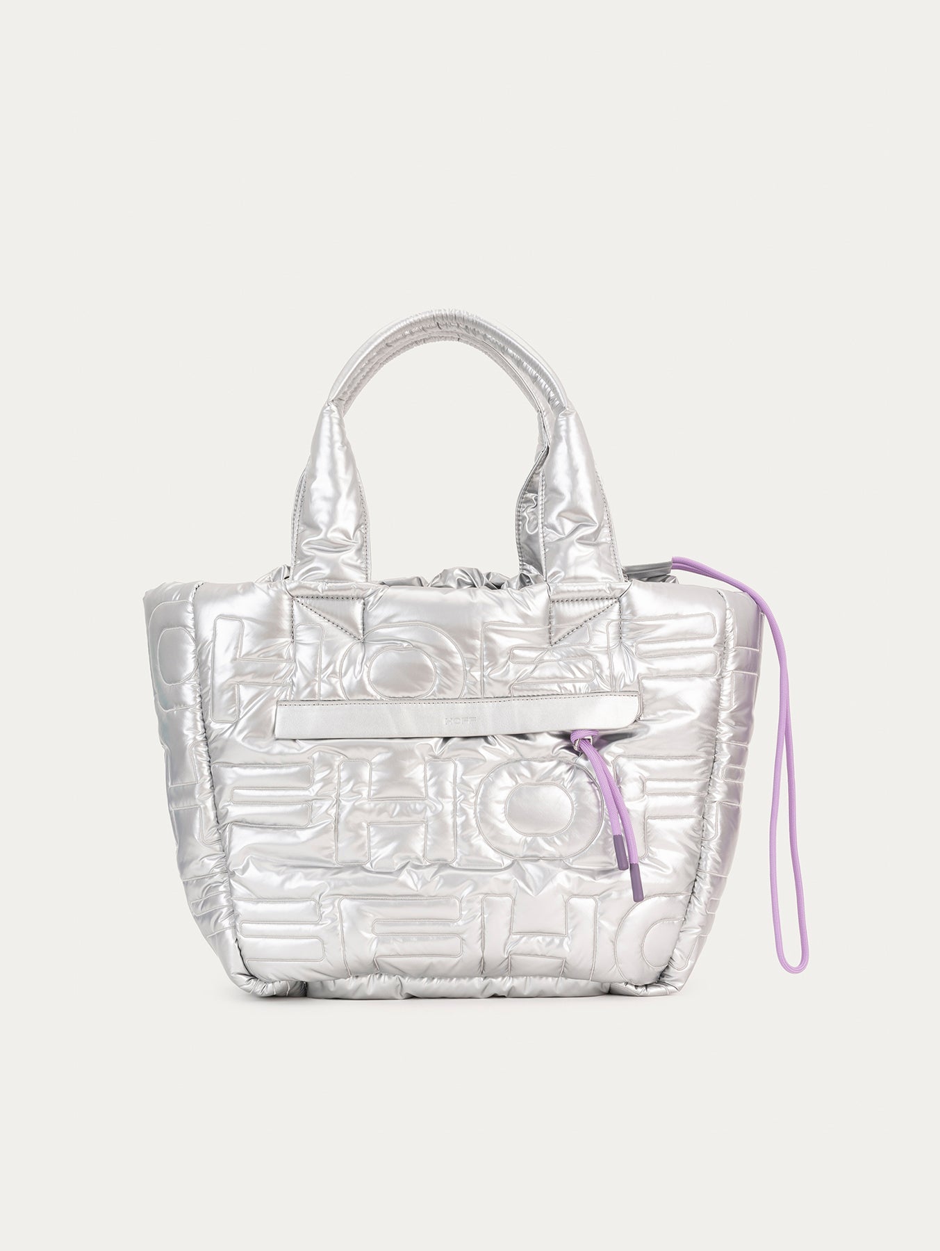 SHOPPER RAINIER NYLON PLATA